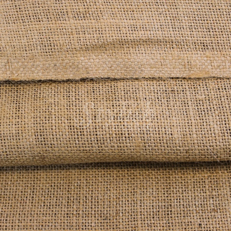 Natural Burlap Fabric by the Yard 40 Wide Style 7202 Etsy