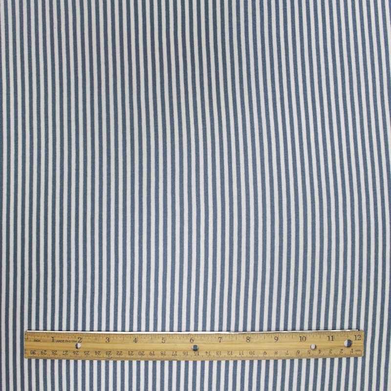 Micro Stripe Stretch Viscose Jersey Fabric in Hunter Green/Off | Etsy