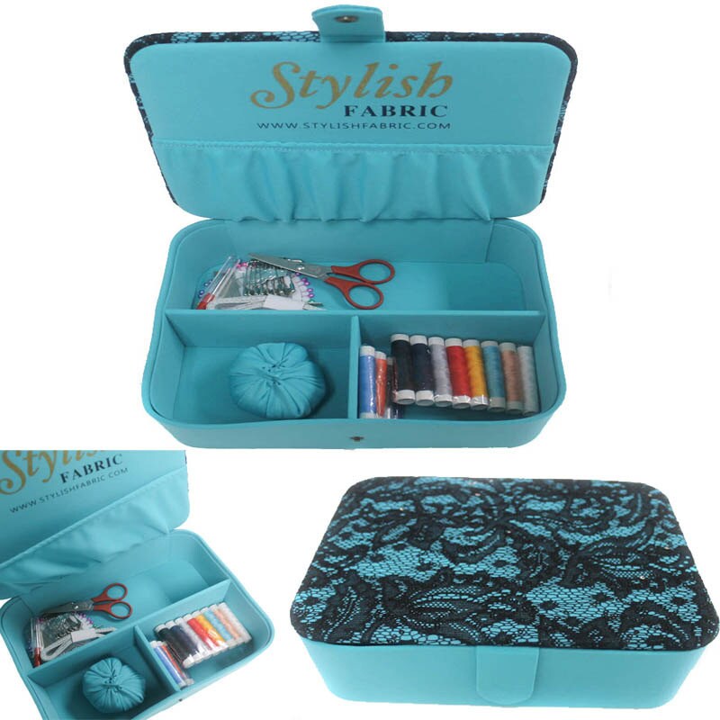 Jade Stylish Sewing Box Kit with Sewing Kit Accessories Etsy