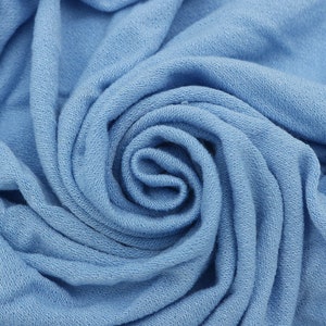 60&quot; Wide Crepe Viscose Spandex Yard, 220 GSM-Soft 2-Way Stretch Fabric for Dresses, Blouses, Skirts, Pants, & DIY Sewing Projects. Style 550