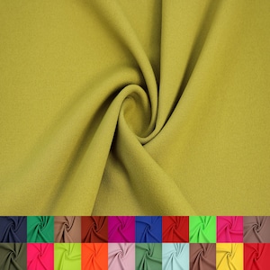 59&quot; Scuba Crepe Techno Polyester Spandex Stretch Fabric 230gsm by the Yard (SKU-702).