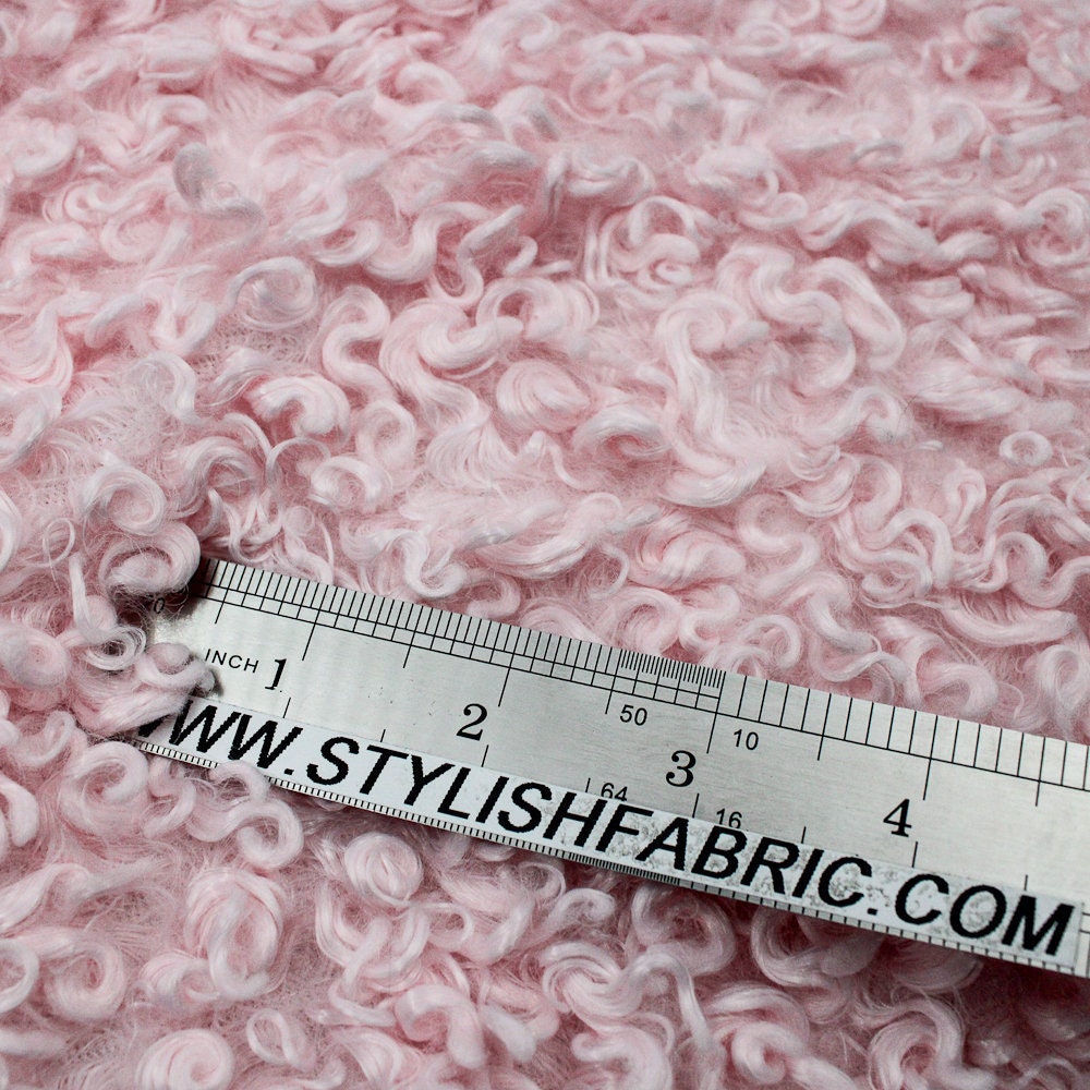 3D Fluffy Furry Pink Tape Measure · Creative Fabrica