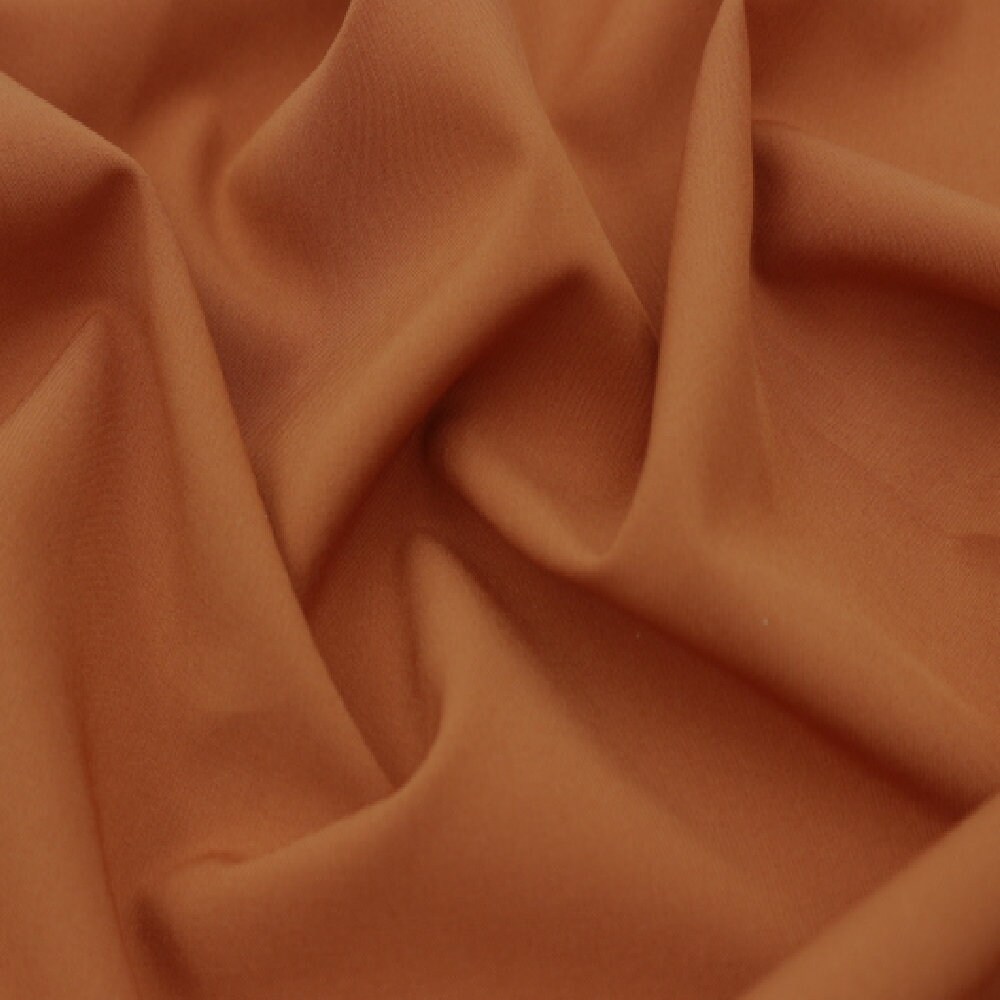 Ginger Silex Polyester Spandex Fabric by the Yard