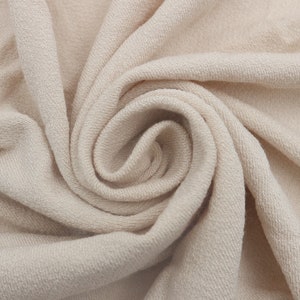 60&quot; Wide Crepe Viscose Spandex Yard, 220 GSM-Soft 2-Way Stretch Fabric for Dresses, Blouses, Skirts, Pants, & DIY Sewing Projects. Style 550
