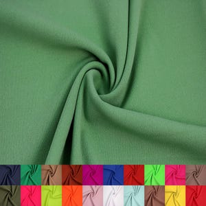 59&quot; Scuba Crepe Techno Polyester Spandex Stretch Fabric 230gsm by the Yard (SKU-702).