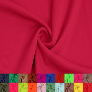 59&quot; Scuba Crepe Techno Polyester Spandex Stretch Fabric 230gsm by the Yard (SKU-702).