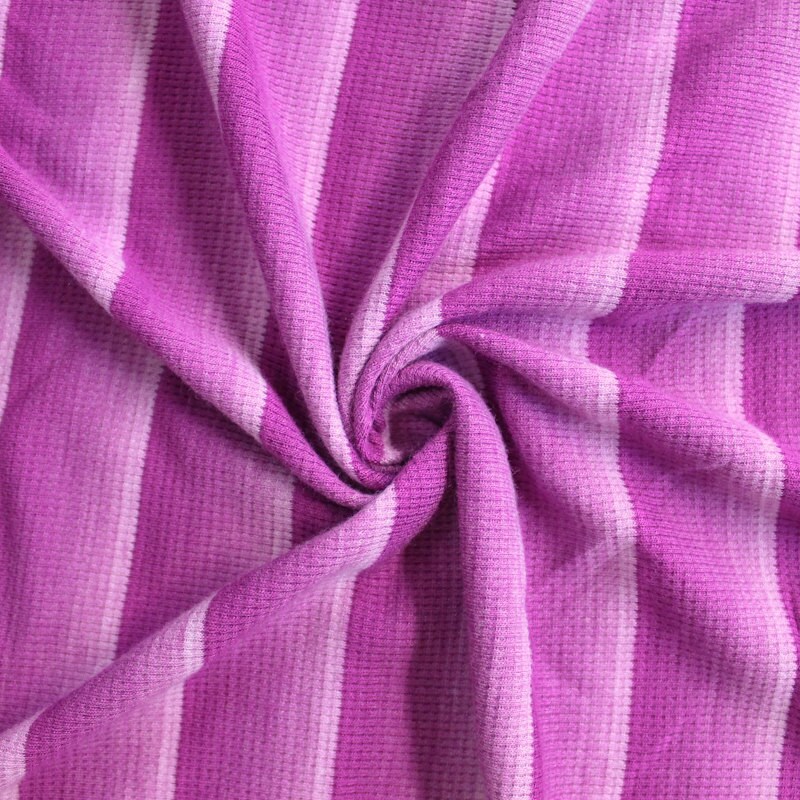 Magenta Abstract Gradient Stripe Stretch Jersey Knit Fabric by | Etsy