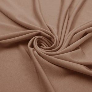 Almond Ice Tropical Circular Knit Fabric by the Yard- Style 767
