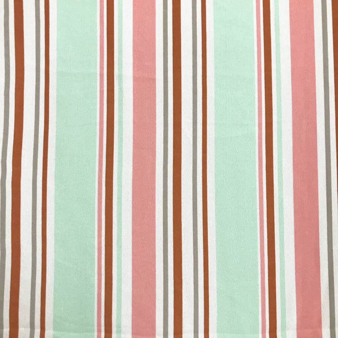 2 Colors of Thin and Thick Stripes Printed on Wool Dobby - Etsy