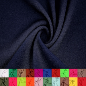 59&quot; Scuba Crepe Techno Polyester Spandex Stretch Fabric 230gsm by the Yard (SKU-702).