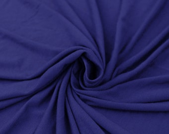 ENVÍO GRATIS!!! Royal Heavyweight Rayon Jersey Spandex Knit Fabric - 5 YARDAS Estilo 406