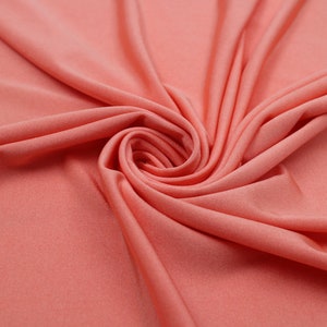 Coral Chic Ice Tropical Circular Knit Fabric by the Yard- Style 767