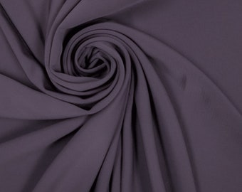 Lilac Solid on Poly Moroccan Fabric by the Yard- Style 754