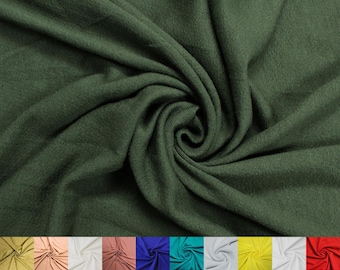 60" Wide Crepe Viscose Spandex Yard, 220 GSM-Soft 2-Way Stretch Fabric for Dresses, Blouses, Skirts, Pants, & DIY Sewing Projects. Style 550