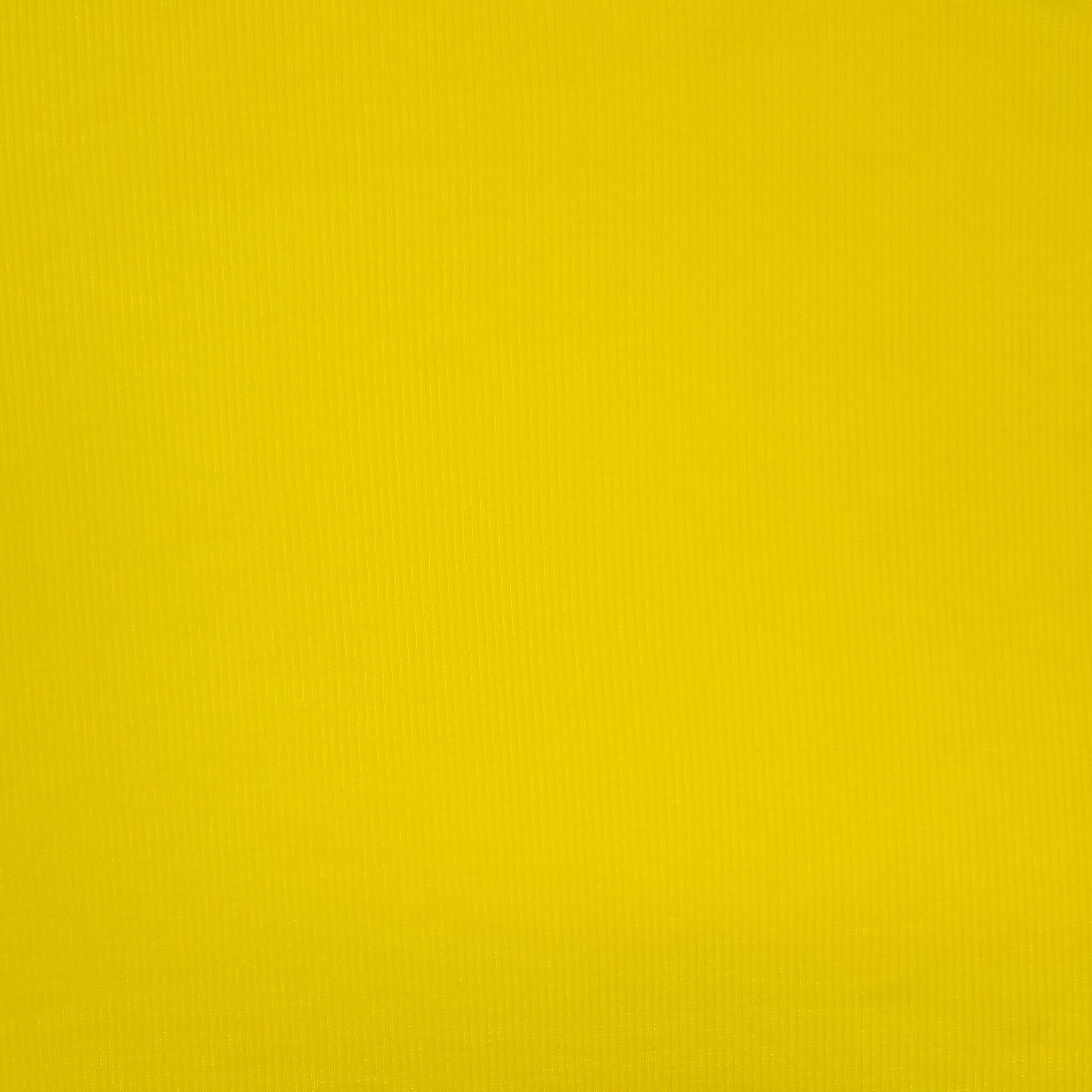 Lemon Neon 2x1 Rib Knit Stretch Fabric by the Yard - Style