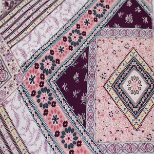 55&quot; Wide Printed 100% Rayon Challis Fabric by The Yard-155 GSM, Lightweight, Non-Stretched-Apparel,Scarves,Home Decor & DIY. Style P-474-698