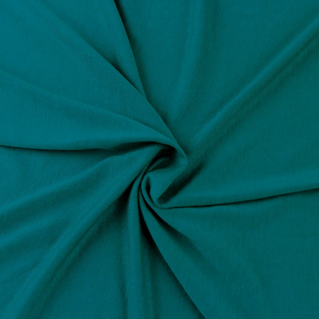 Jade Medium Weight Rayon Spandex Jersey Knit Fabric by the - Etsy