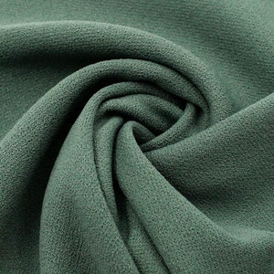 Green D Scuba Crepe Techno Knit Fabric by the Yard-Style 702