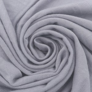Modal Cotton Spandex Fabric Jersey Knit by the Yard Scuba Blue 