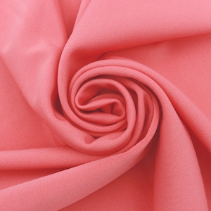 Coral Poly Spandex Power Max Fabric by the Yard - Style 764