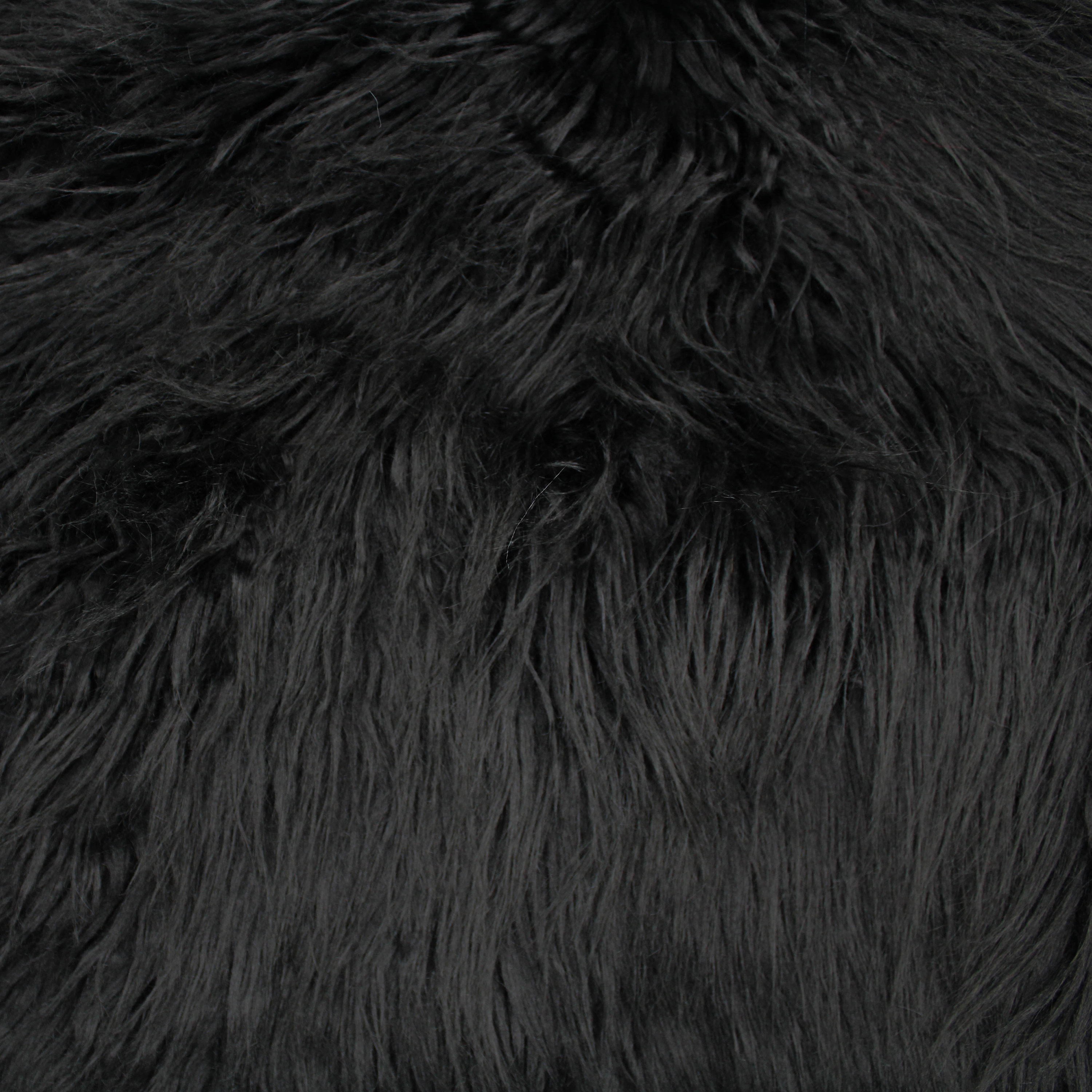 FREE SHIPPING 25 YARDS Black Faux Fur Fabric Long Pile - Etsy UK
