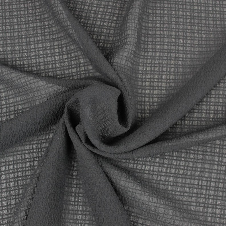 Black Lightweight French Gauze Fabric by Yard Style 653 Etsy