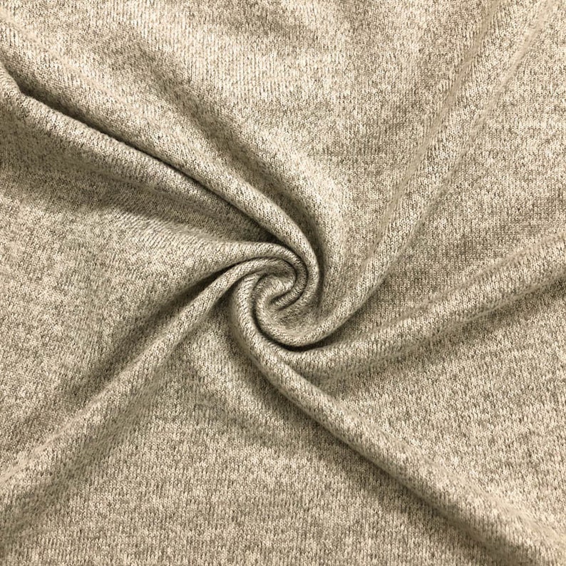 Stone Hacci Brushed Knit Fabric by the Yard 1 Yard Style 711 Etsy