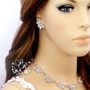 Bröllopsörhängen Armbandsset Brudtärneörhängen Gåva Roséguldörhängen Brudarmbandssmycken Brudsmycken Brudtärneörhänge prästkrage Earrings Only