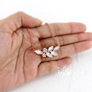 Bröllopsörhängen Armbandsset Brudtärneörhängen Gåva Roséguldörhängen Brudarmbandssmycken Brudsmycken Brudtärneörhänge prästkrage Necklace Only