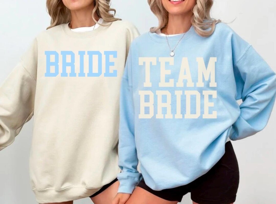 Comfy Team Bride Getting Ready Outfit for Bridal Party Wedding Day ...