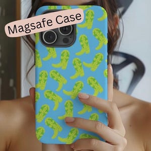 Magsafe Bright Blue Cowboy Boots Iphone Phone Case for Iphone 16 15 14 Pro Max, Gift for Teen Girl, Western Phone Case, Trendy Magnetic Case