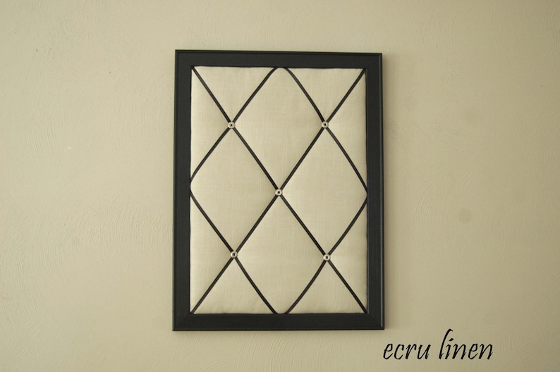 Framed French Memo Board Memory Board Photo Board Organizer Etsy