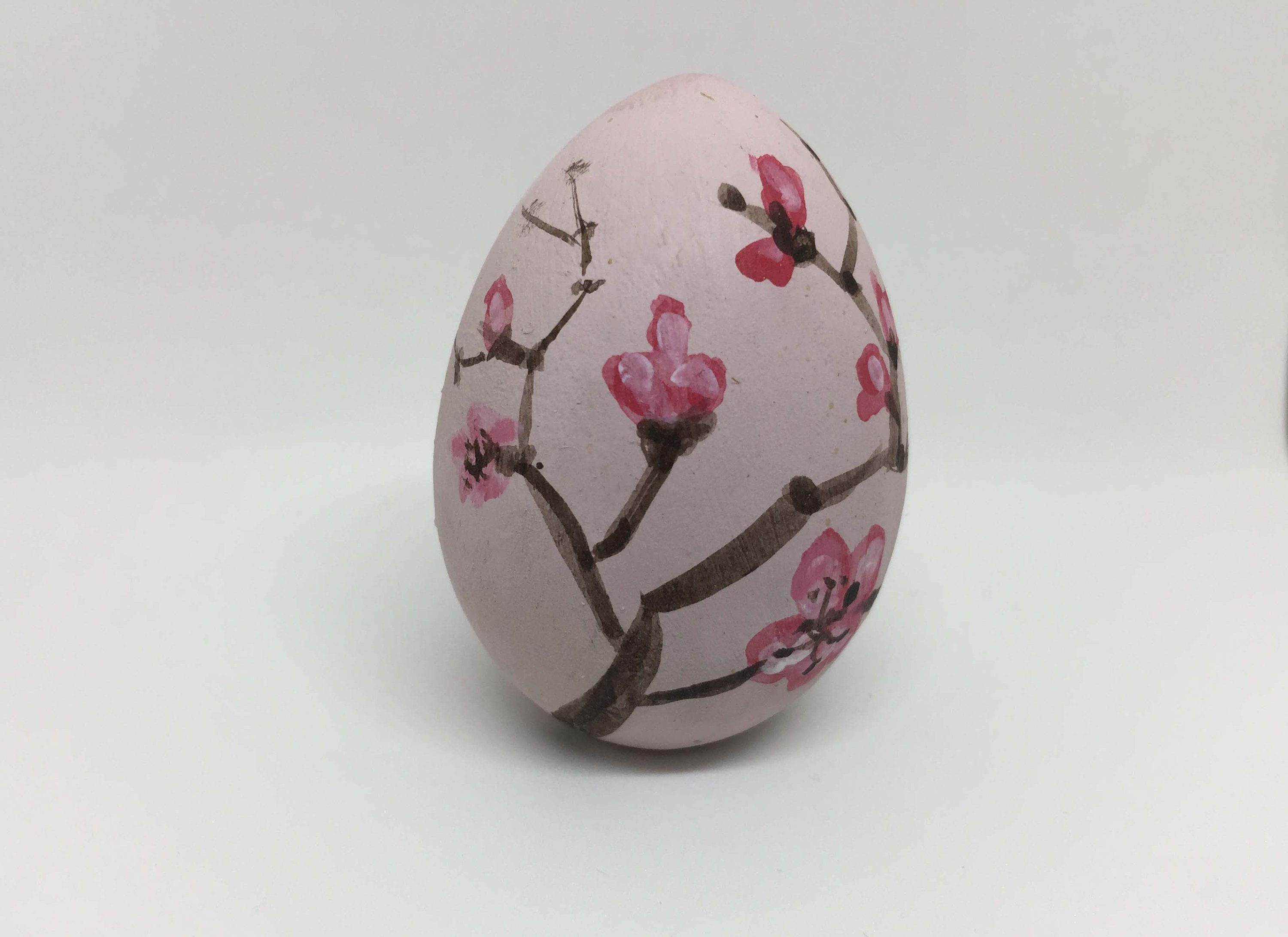 Hand bemalt Ostereier Kirschblüte Holzeier Frühling Dekor | Etsy