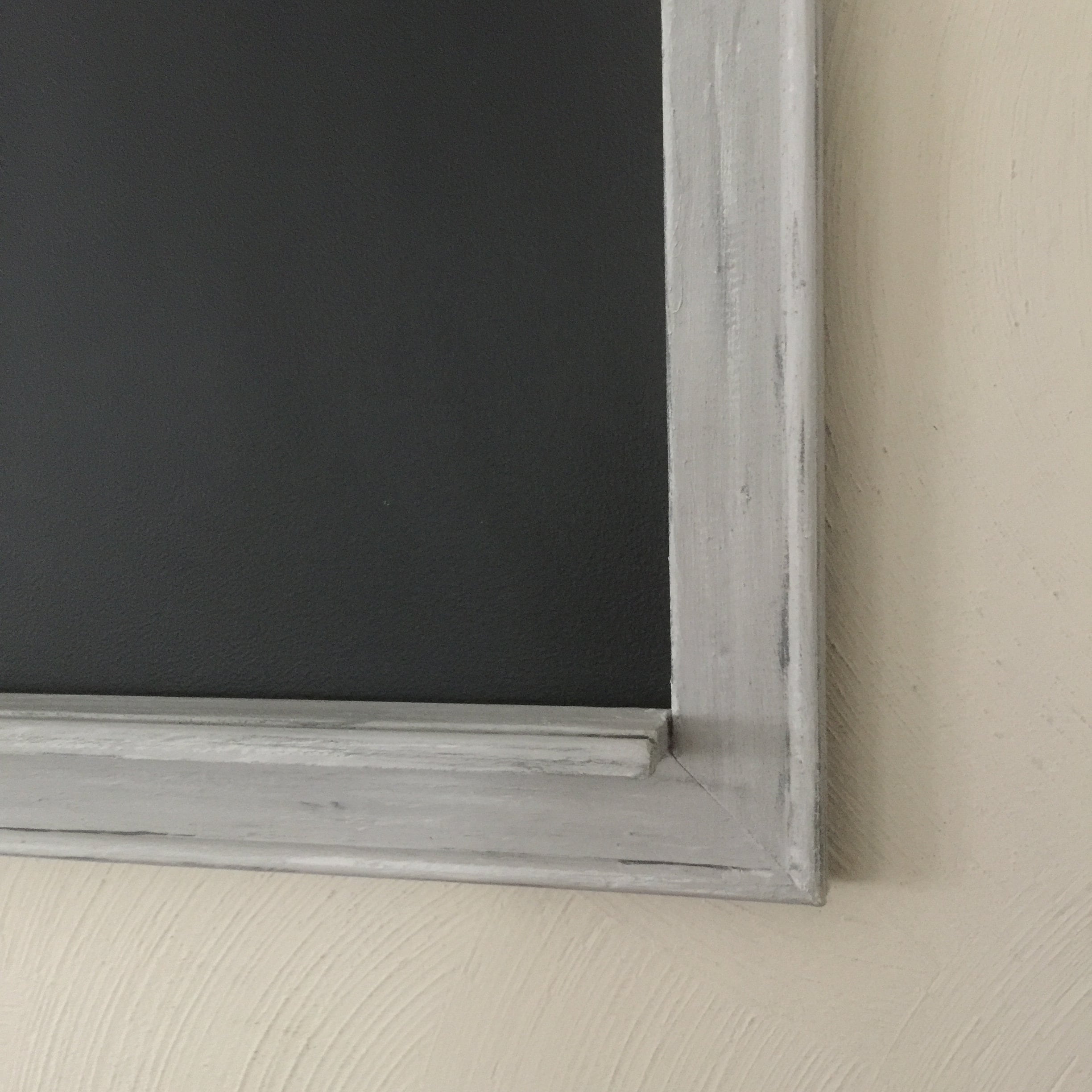Framed Chalkboard with shelf Shabby Chic Chalkboard Dorm Etsy
