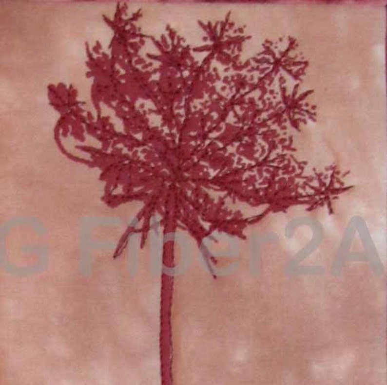 Thermofax Biombo Queen Anne's Lace, abierto imagen 5