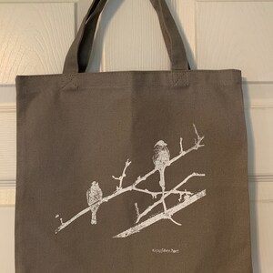 Screen Printed Canvas Tote