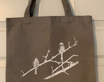 Screen Printed Canvas Tote