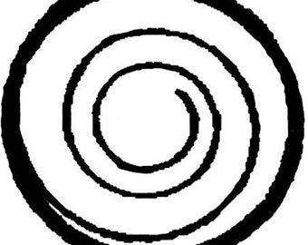 Thermofax Spiral Circle