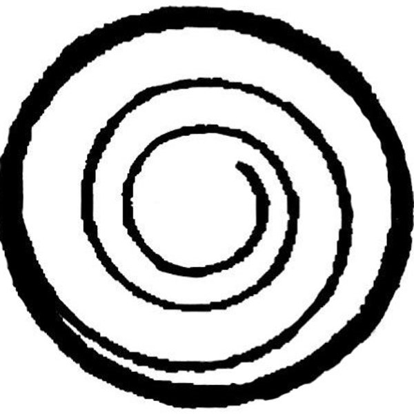 Thermofax Spiral Circle