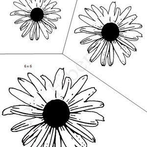 Thermofax Screen Lazy Daisy image 1