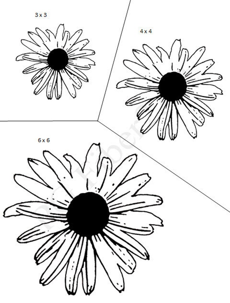 Thermofax Screen Lazy Daisy image 1