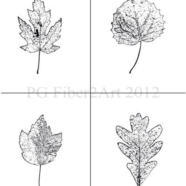 Thermofax Leaf Collection or Individual Leaves