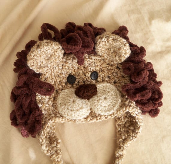 Baby Lion Hat Crochet Pattern - Etsy