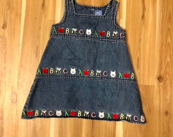 retro jeans dress