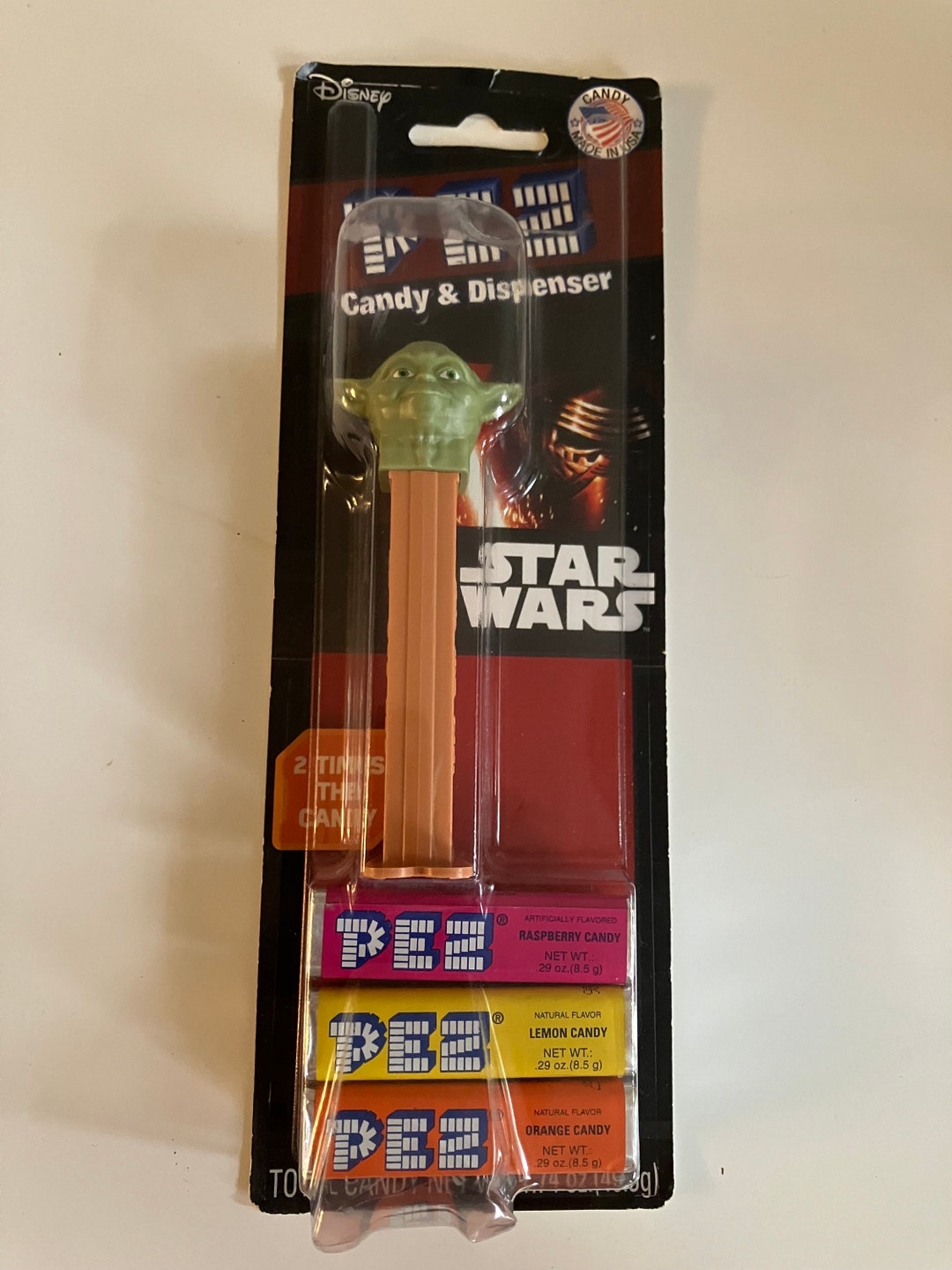 Vintage Pez Dispenser Star Wars Yoda Original Packaging Etsy