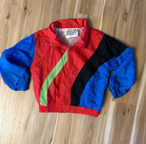 Retro 3T Track Windsuit Jacket Toddlers 90s Athle… - image 1