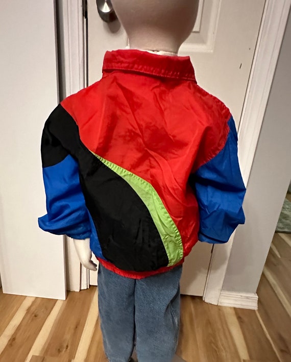 Retro 3T Track Windsuit Jacket Toddlers 90s Athle… - image 3