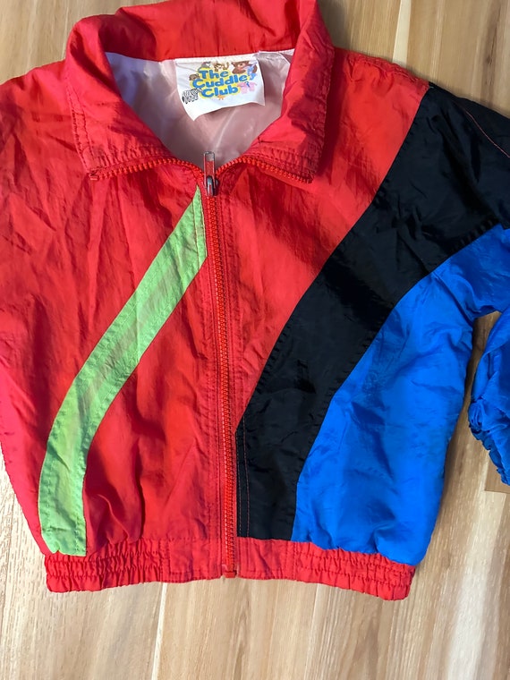 Retro 3T Track Windsuit Jacket Toddlers 90s Athle… - image 8