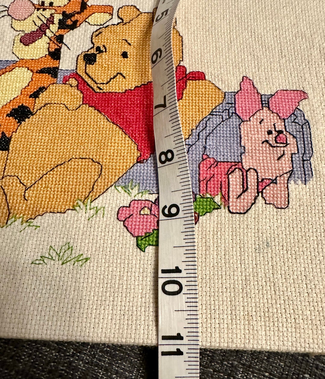Winnie the Pooh Counted Cross Stitch Story Time Disney Etsy