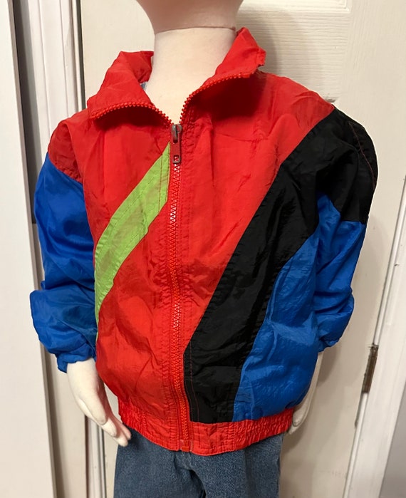 Retro 3T Track Windsuit Jacket Toddlers 90s Athle… - image 4